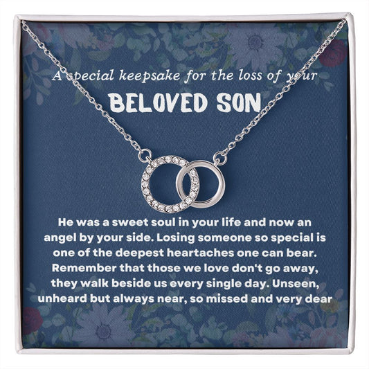 "Personalized Memorial Jewelry for Loss of Son - A Thoughtful and Touching Way to Remember Your Child Forever"