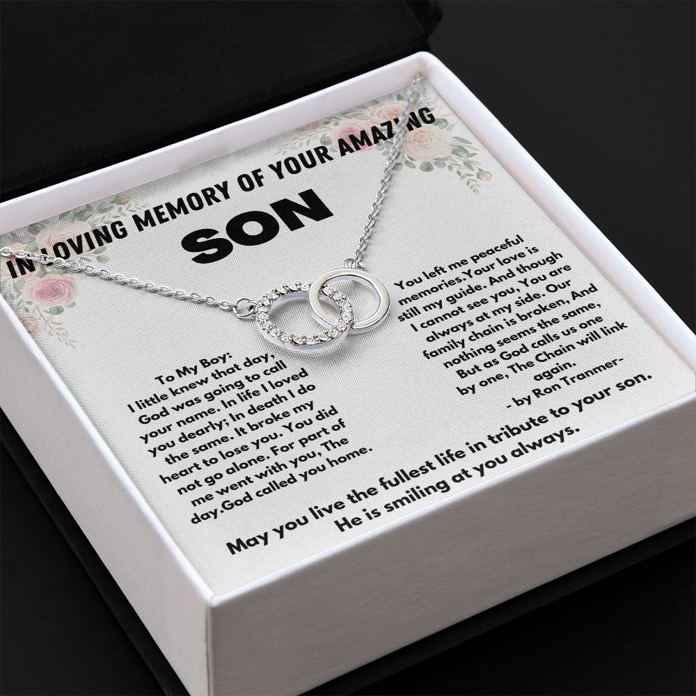 "Forever in Our Hearts: Memorial Gift for Loss of Son - Personalized Keepsake for Remembrance.