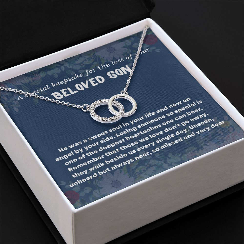 "Personalized Memorial Jewelry for Loss of Son - A Thoughtful and Touching Way to Remember Your Child Forever"