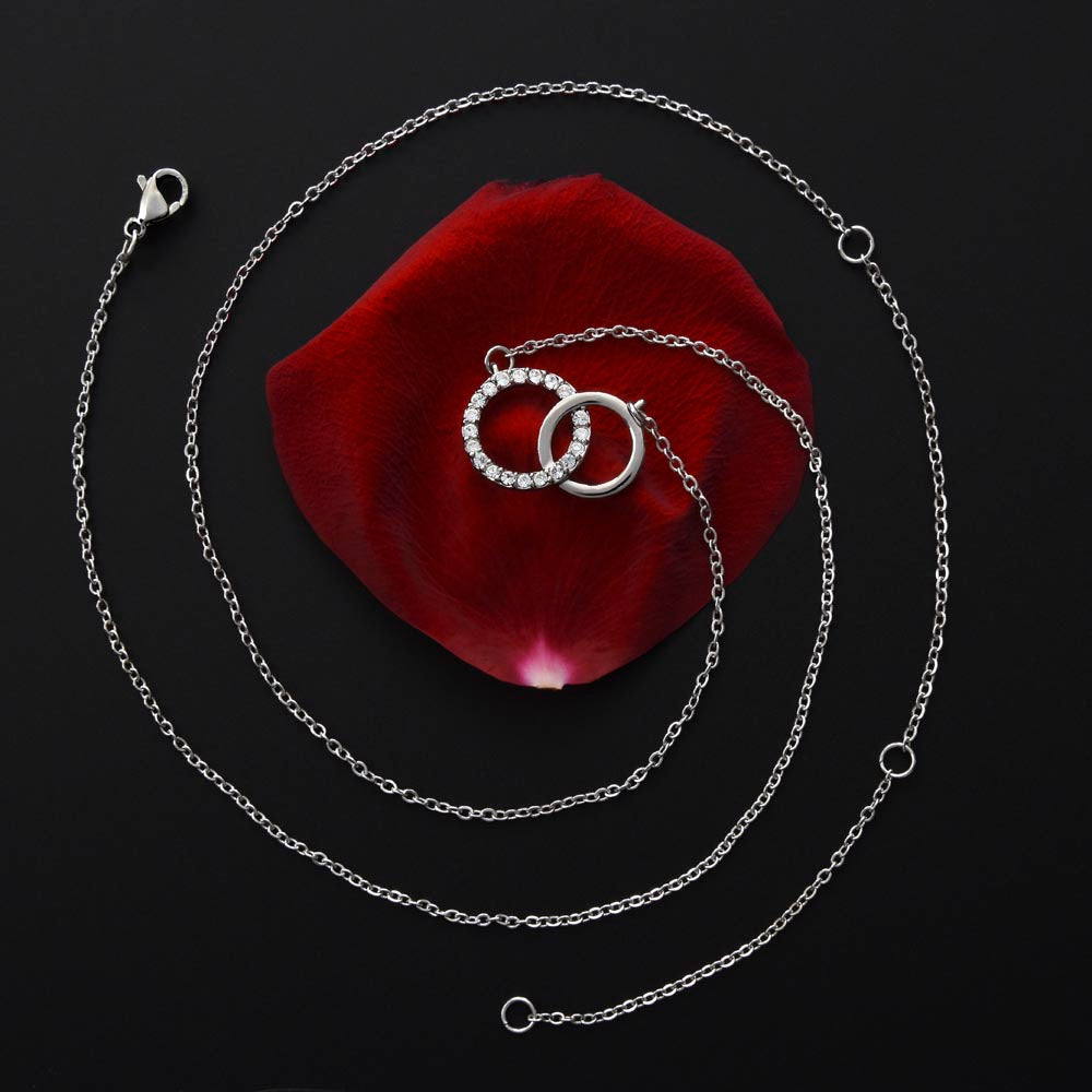 Gift for Bestie/Friend/Soulmate/Sister Necklace Pair Perfect 14K White Stainless Silver Birthday Graduation Message - JWshinee
