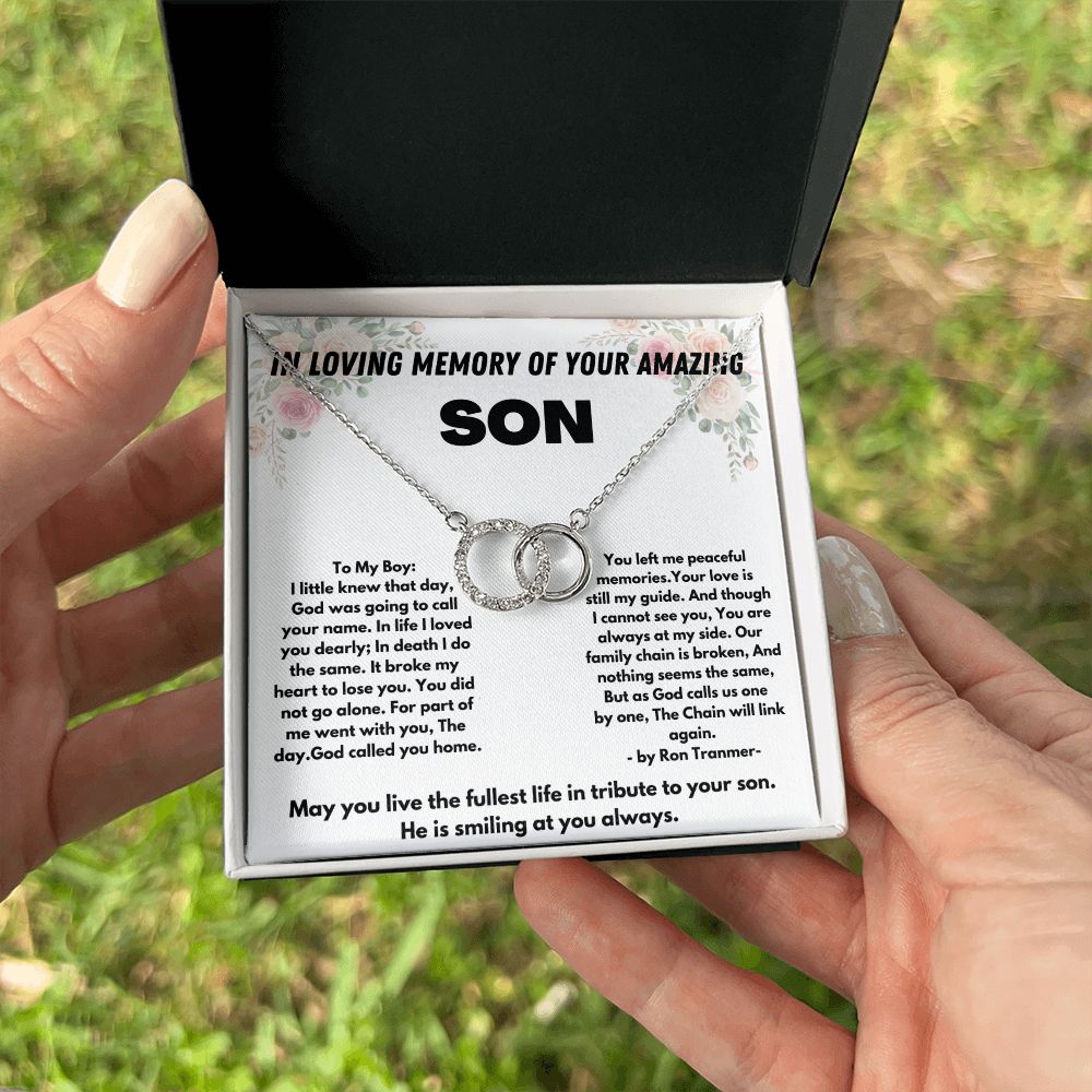 "Forever in Our Hearts: Memorial Gift for Loss of Son - Personalized Keepsake for Remembrance.