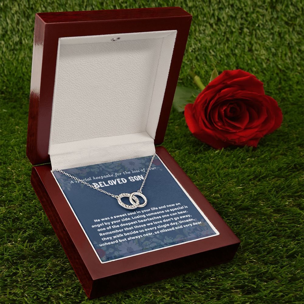 "Personalized Memorial Jewelry for Loss of Son - A Thoughtful and Touching Way to Remember Your Child Forever"