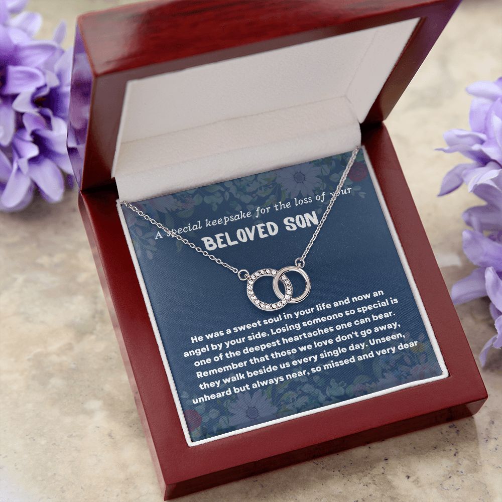 "Personalized Memorial Jewelry for Loss of Son - A Thoughtful and Touching Way to Remember Your Child Forever"