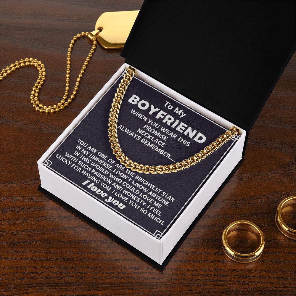 Customized Necklace Gift for Your Boyfriend: meaningful for Any Occasion"
