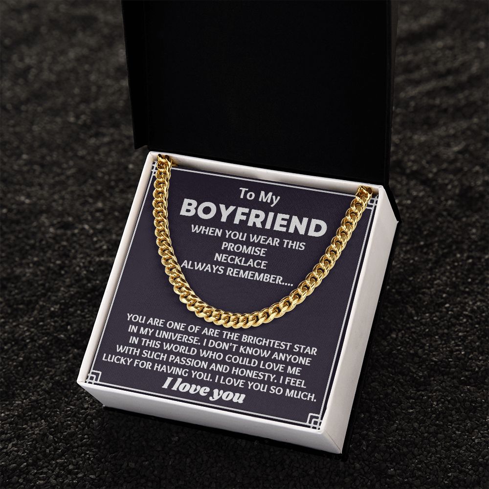 Customized Necklace Gift for Your Boyfriend: meaningful for Any Occasion"
