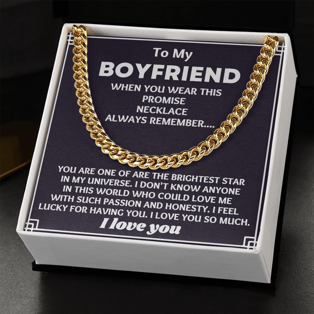 Customized Necklace Gift for Your Boyfriend: meaningful for Any Occasion"