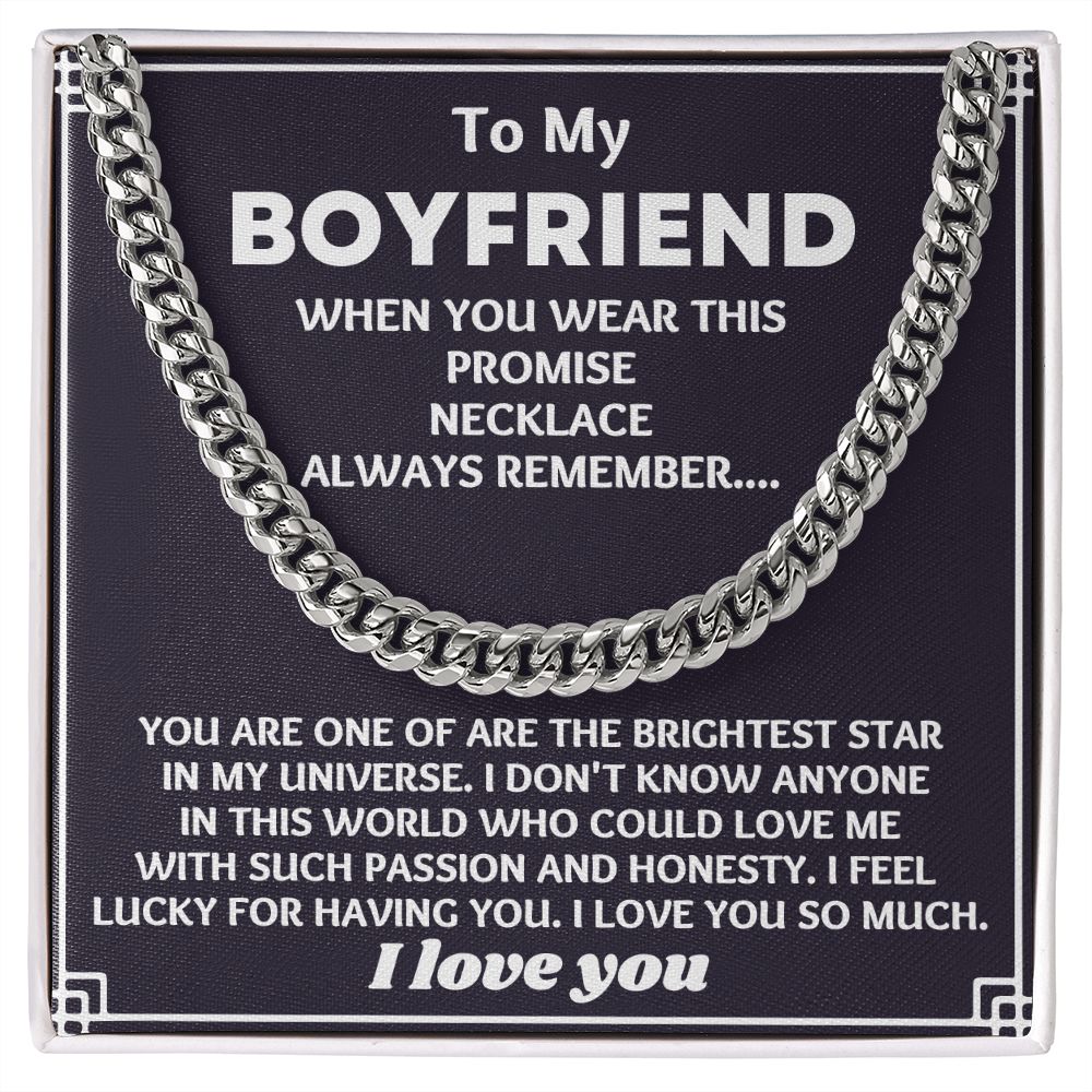 Customized Necklace Gift for Your Boyfriend: meaningful for Any Occasion"