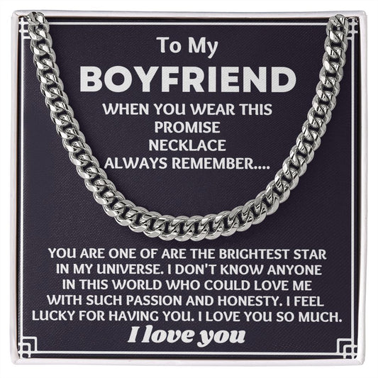 Customized Necklace Gift for Your Boyfriend: meaningful for Any Occasion"