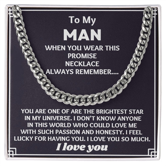 "Express Your Love with a Unique Necklace Gift for Your Boyfriend"