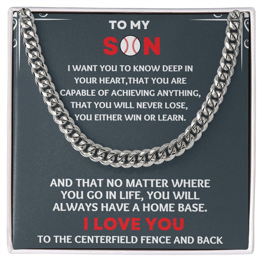 Score a home run with our baseball gifts for boys necklace - perfect for Christmas and birthdays"