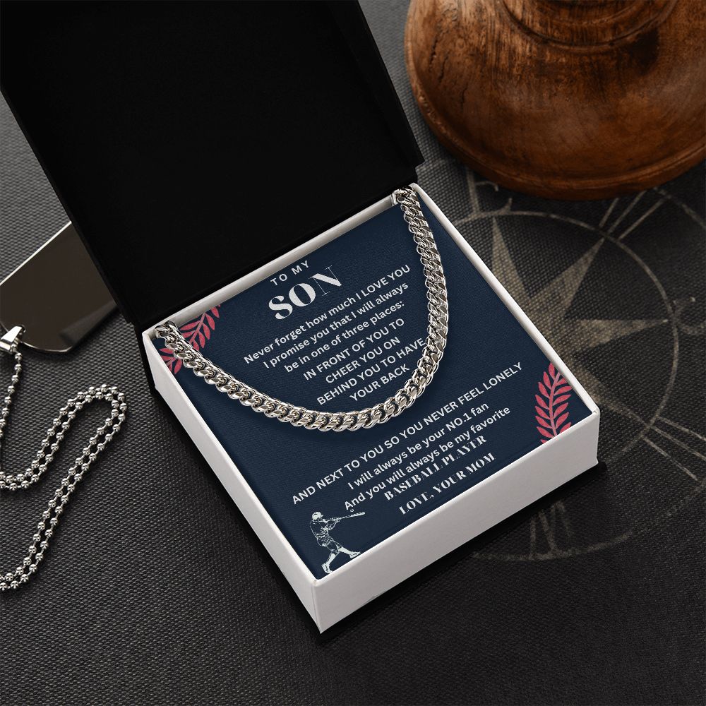 A Sentimental Gift for Your Amazing Son - To My Son Necklace from Mom/Dad