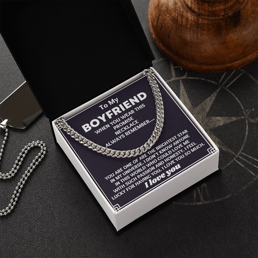 Customized Necklace Gift for Your Boyfriend: meaningful for Any Occasion"