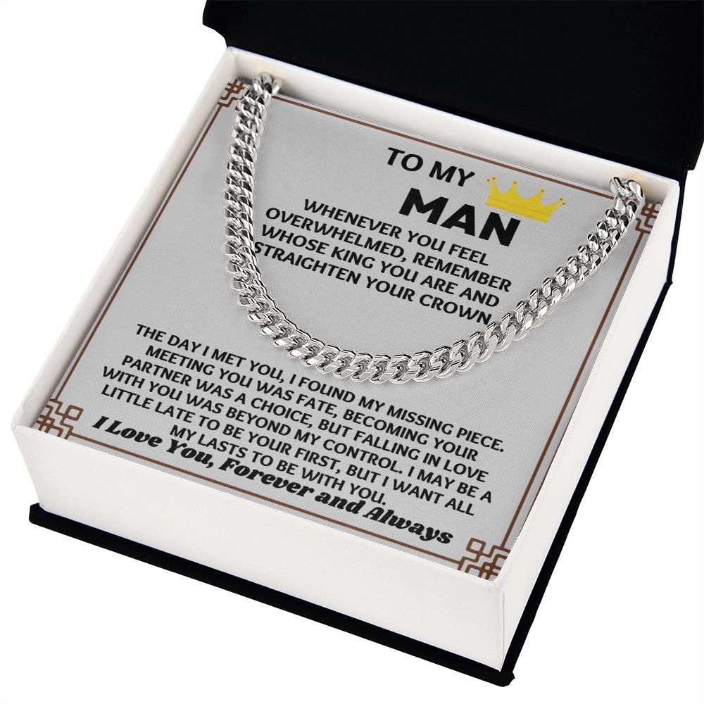 "Surprise Him with Unique and Personalized 2-Year Anniversary Gifts for Him Necklace"