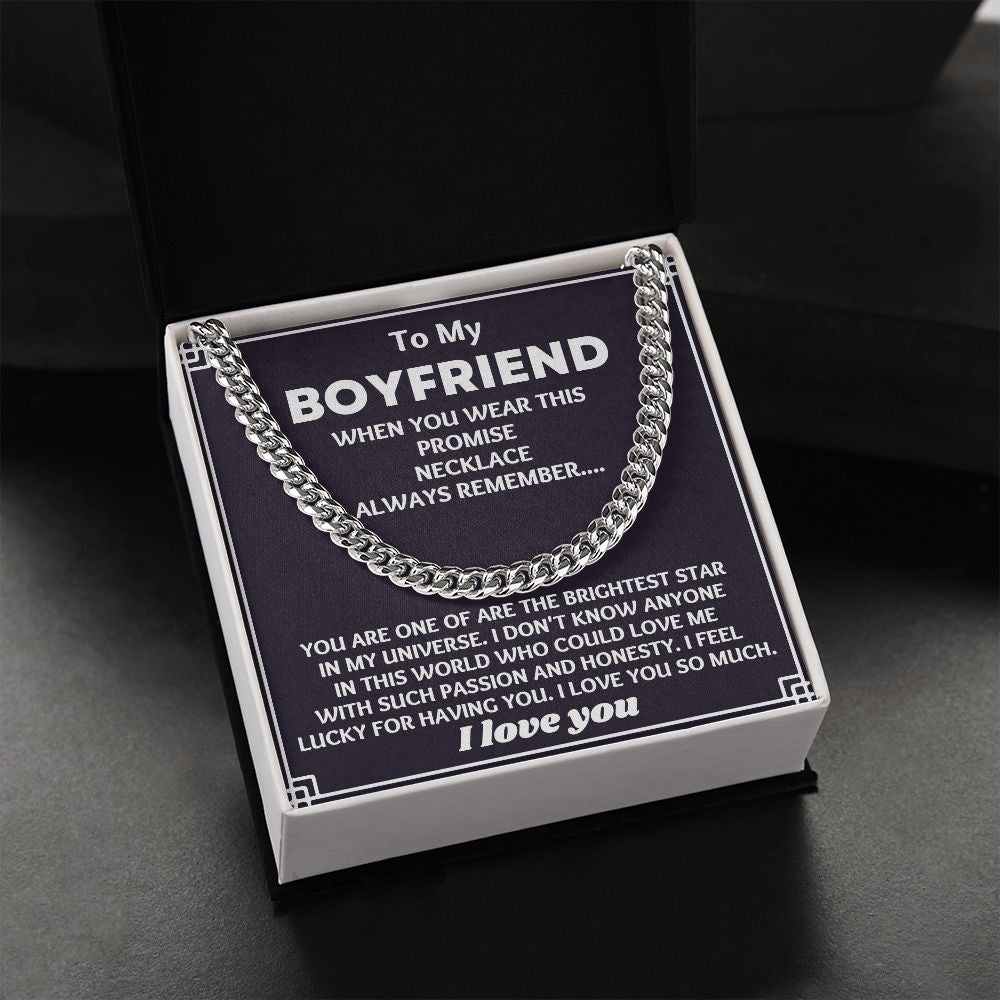 Customized Necklace Gift for Your Boyfriend: meaningful for Any Occasion"