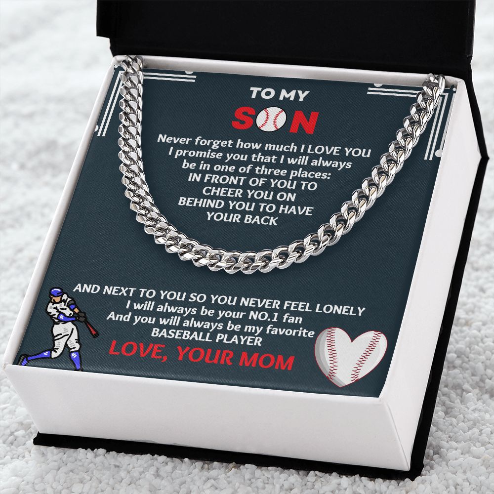 Baseball Gifts for Boys necklace: Celebrate the Holidays with the meaningful Presents for Your Little Slugger.