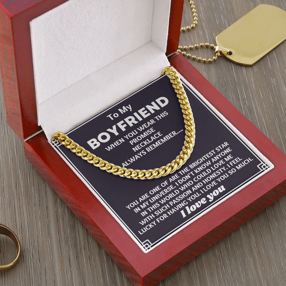 Customized Necklace Gift for Your Boyfriend: meaningful for Any Occasion"