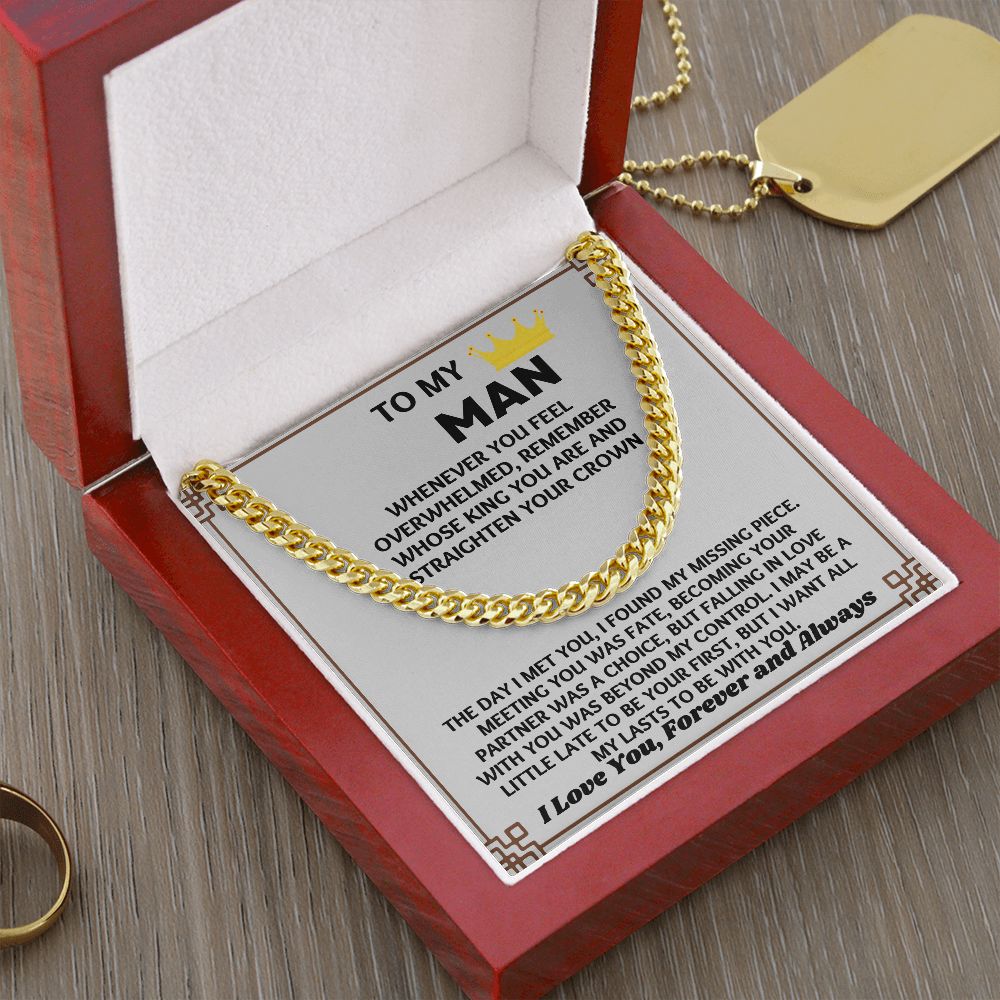 "Surprise Him with Unique and Personalized 2-Year Anniversary Gifts for Him Necklace"