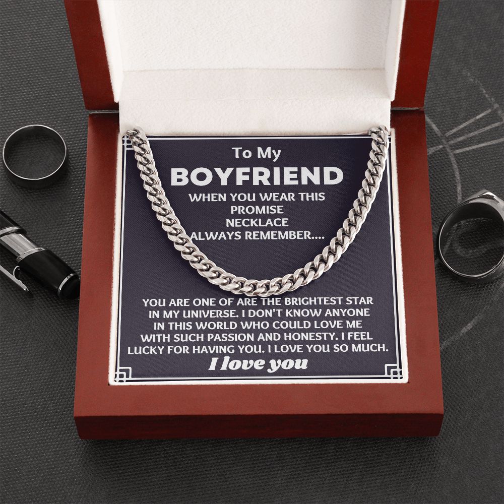 Customized Necklace Gift for Your Boyfriend: meaningful for Any Occasion"