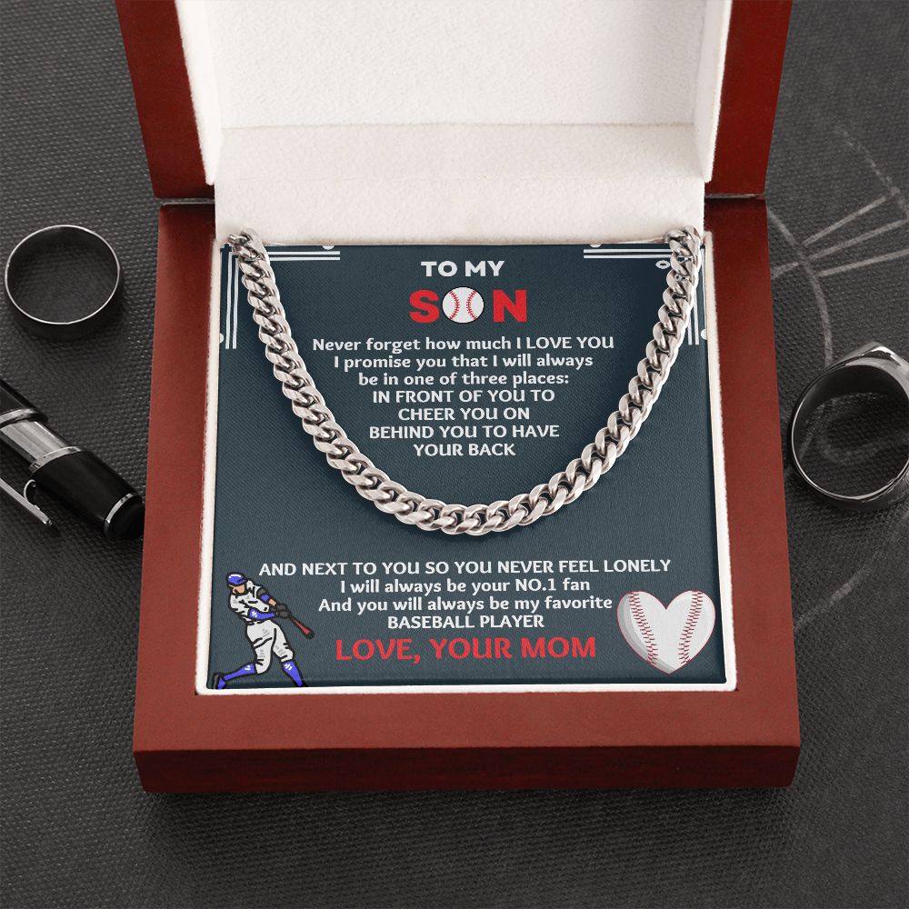 Baseball Gifts for Boys necklace: Celebrate the Holidays with the meaningful Presents for Your Little Slugger.