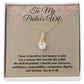 "Holiday Jewelry Gift for Pastor's Wife: Faith-Inspired Necklace to Show Your Appreciation"