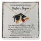 Meaningful Master's Degree Gift for Your Graduating Family Member or Friend,  Masters Gift, Masters Grad Gift, MBA Graduation Gift SNJW23-040305