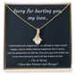 Apology Necklace -  A Meaningful Gift to Say Sorry and Ask for Forgiveness, Apology necklace, Forgiveness gift, I'm sorry necklace SNJW23-020317