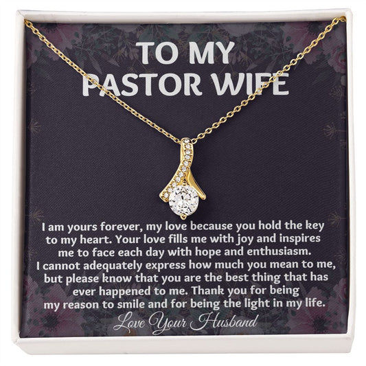 "Appreciation Necklace for Pastor's Wife: Meaningful for Holiday Gift for Her"