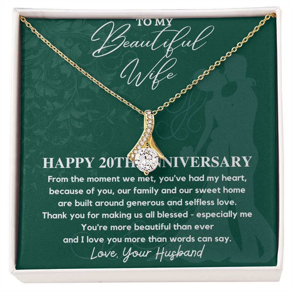 20th wedding anniversary discount gift for wife