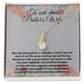 Birthday Present for Pastor's Wife: Elegant Appreciation Necklace with Cross Pendant"