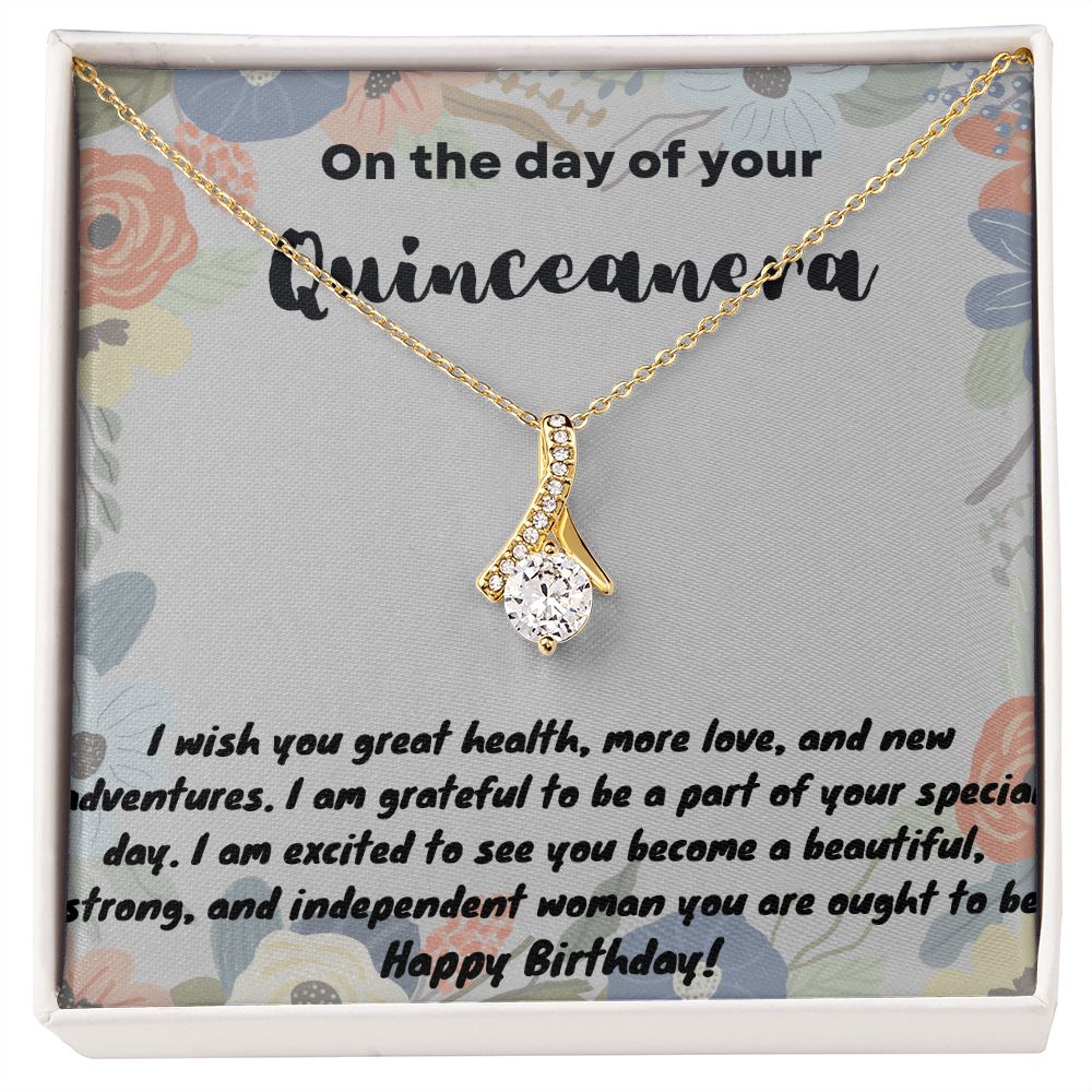 A Quinceañera Gift That She Will Cherish Forever: Our Enchanting Necklace"
