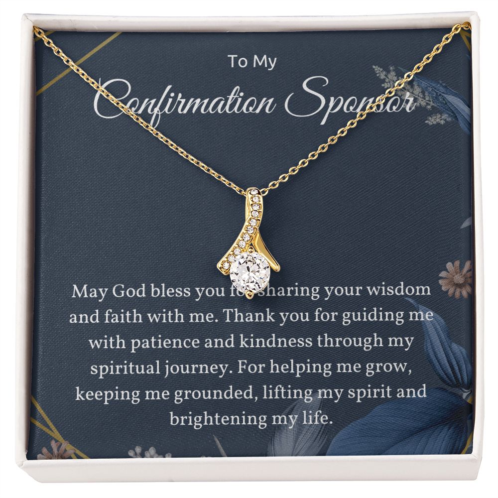 Give a Thoughtful Gift for Confirmation, Confirmation Gifts For daughter, Confirmation Necklace, Christian Gift Necklace, Confirmation Gifts For Girls First Communion SNJW23-280207