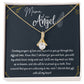 A Symbol of Love and Remembrance:  Miscarriage Necklace for Mothers - A Heartfelt and Comforting Gift, Child Loss, Miscarriage SNJW23-230204