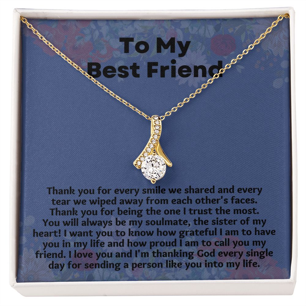 "Give a Gift of Gratitude this Christmas with Beautiful Appreciation Gifts for Friends Necklace"