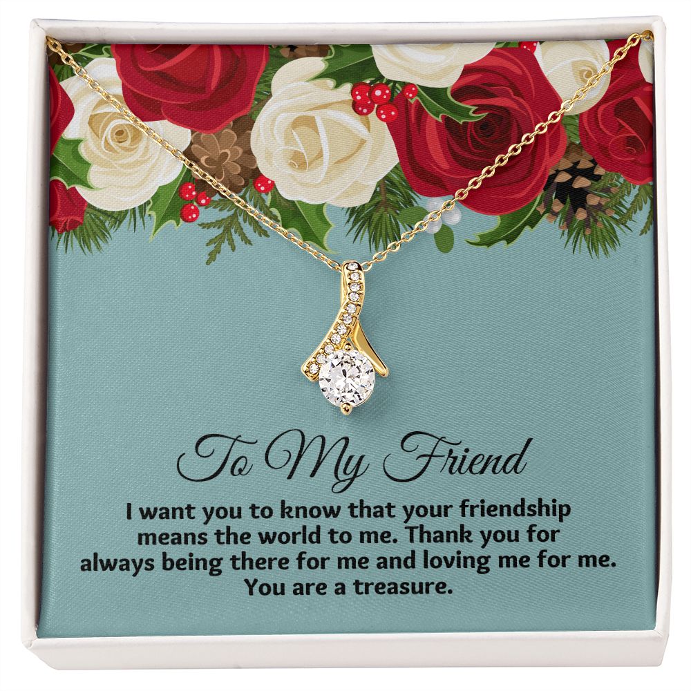 Make Your Friend's Birthday Unforgettable with Thoughtful Appreciation Gifts for Friends Necklace"