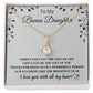 To My Bonus Daughter Gift -  Express Your Love and Gratitude ,Bonus Daughter Gift, Step daughter Gifts from Stepmom, Stepdaughter Gift, Bonus Daughter, Bonus Daughter Necklace SNJW23-010317