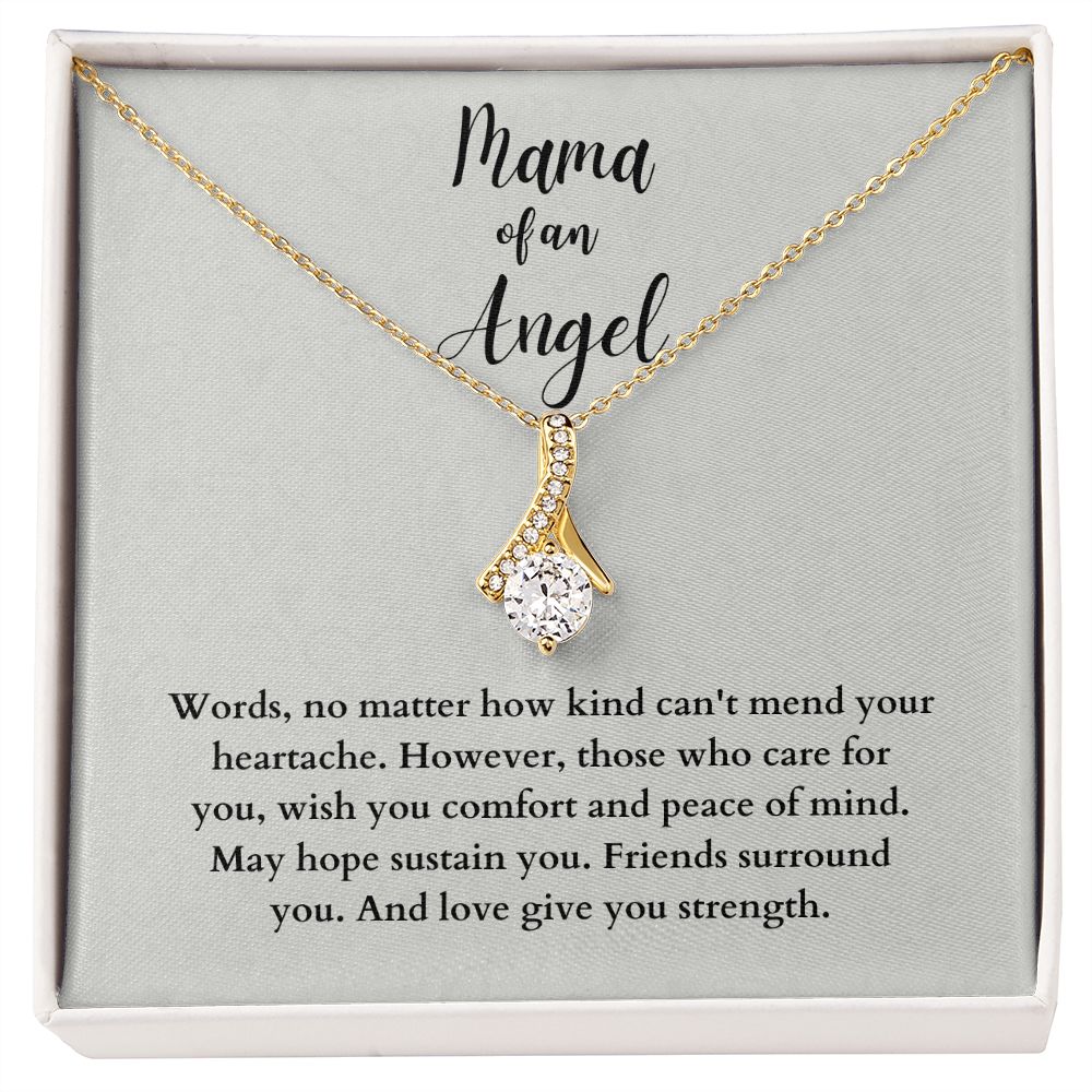 Always in Our Thoughts: A Memorial Necklace for Mothers Who Have Experienced Miscarriage - A Meaningful and Comforting Gift SNJW23-230207