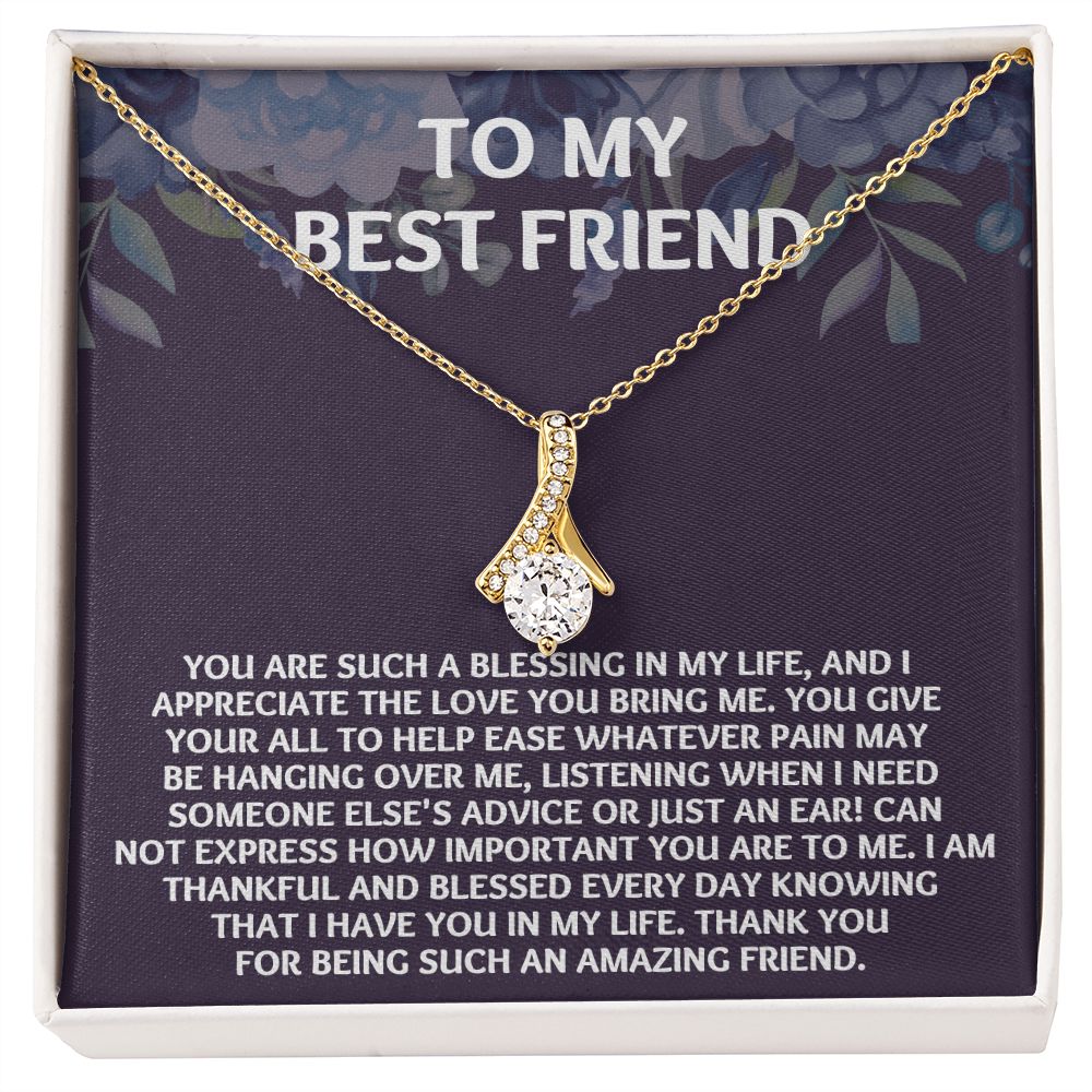 "Give the Perfect Gift of Appreciation with Customized Appreciation Gifts for Friends Necklace"