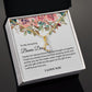 Bonus Daughter Gift, To my Bonus Daughter, Step daughter Gifts  JWSN-110740 (Custom 1512)