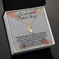 Birthday Present for Pastor's Wife: Elegant Appreciation Necklace with Cross Pendant"