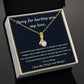 Apology Necklace -  A Meaningful Gift to Say Sorry and Ask for Forgiveness, Apology necklace, Forgiveness gift, I'm sorry necklace SNJW23-020317