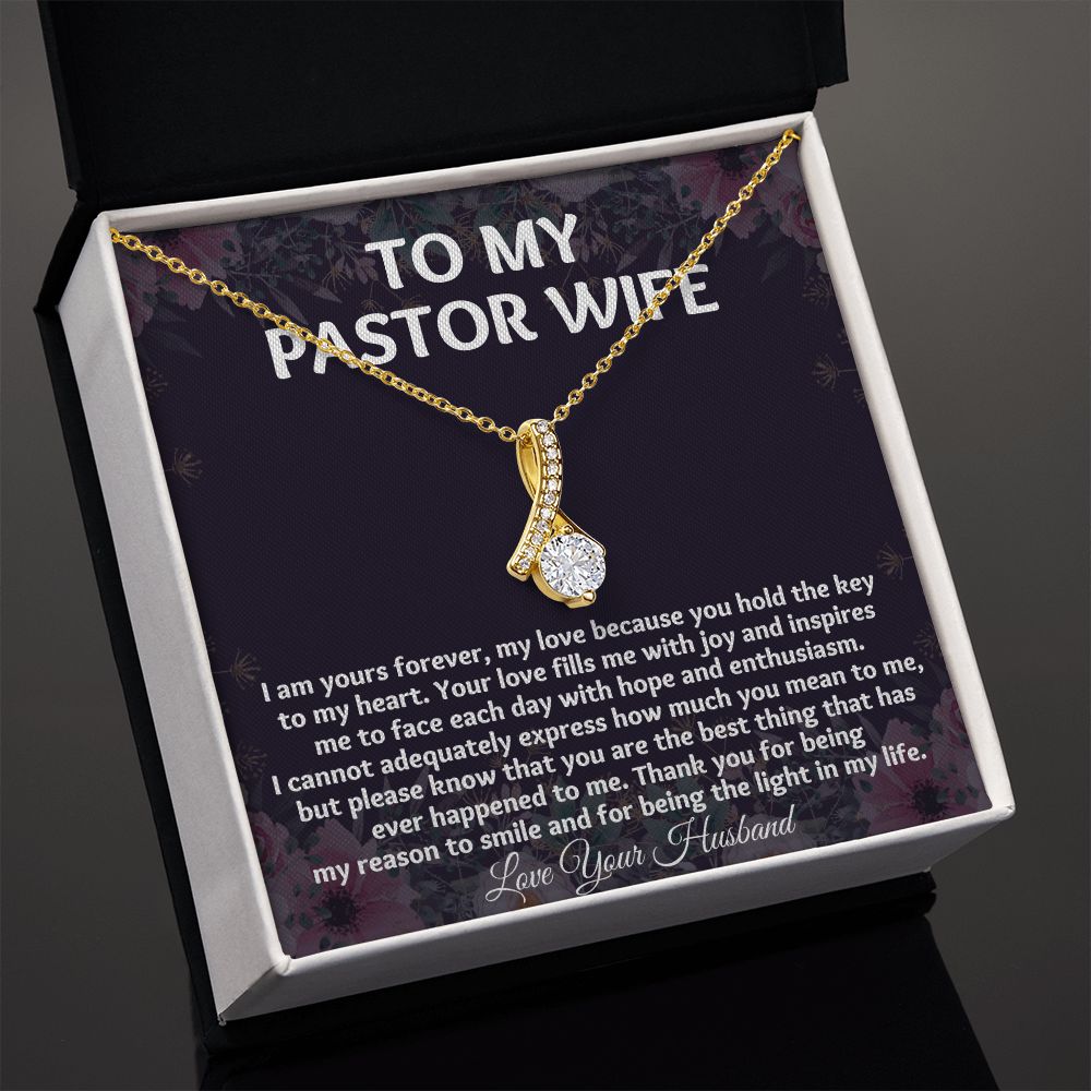 "Appreciation Necklace for Pastor's Wife: Meaningful for Holiday Gift for Her"