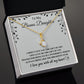 To My Bonus Daughter Gift -  Express Your Love and Gratitude ,Bonus Daughter Gift, Step daughter Gifts from Stepmom, Stepdaughter Gift, Bonus Daughter, Bonus Daughter Necklace SNJW23-010317