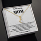 Memorable Gift for Mom from Son – Necklace with Unique Message Card