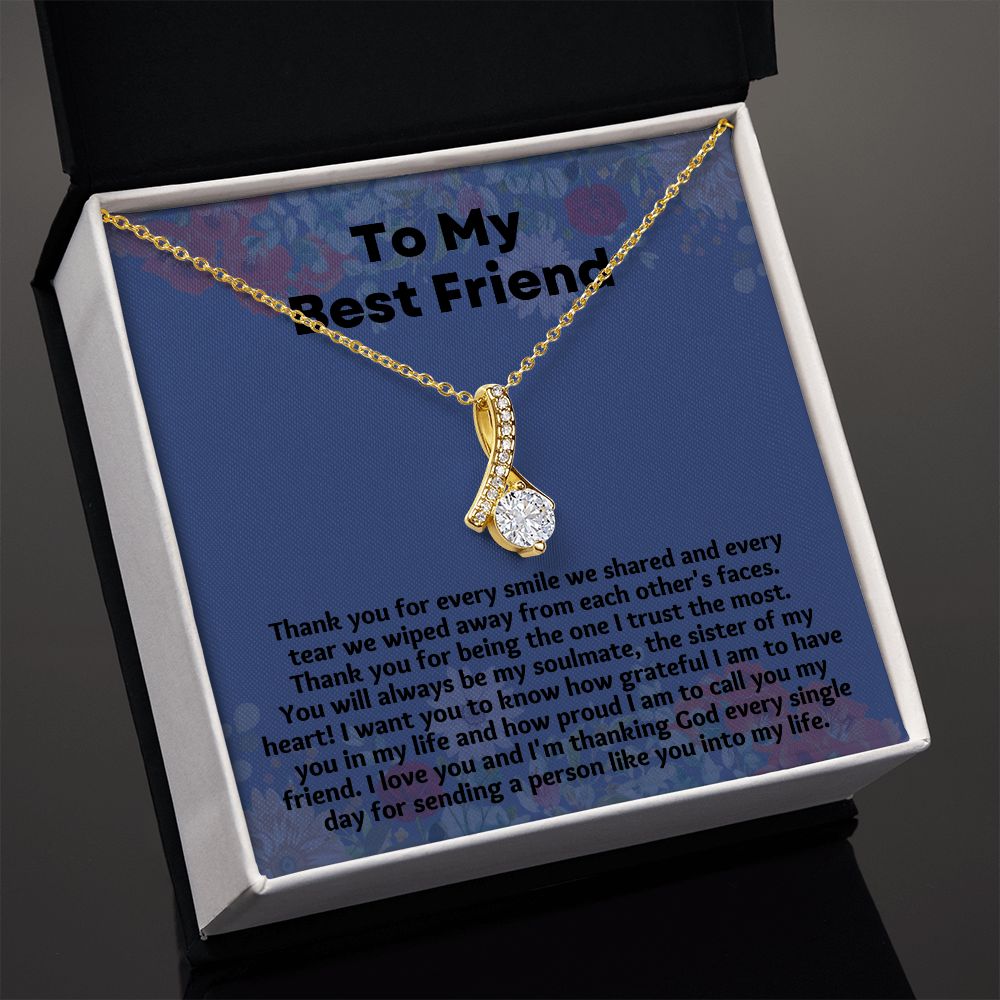 "Give a Gift of Gratitude this Christmas with Beautiful Appreciation Gifts for Friends Necklace"