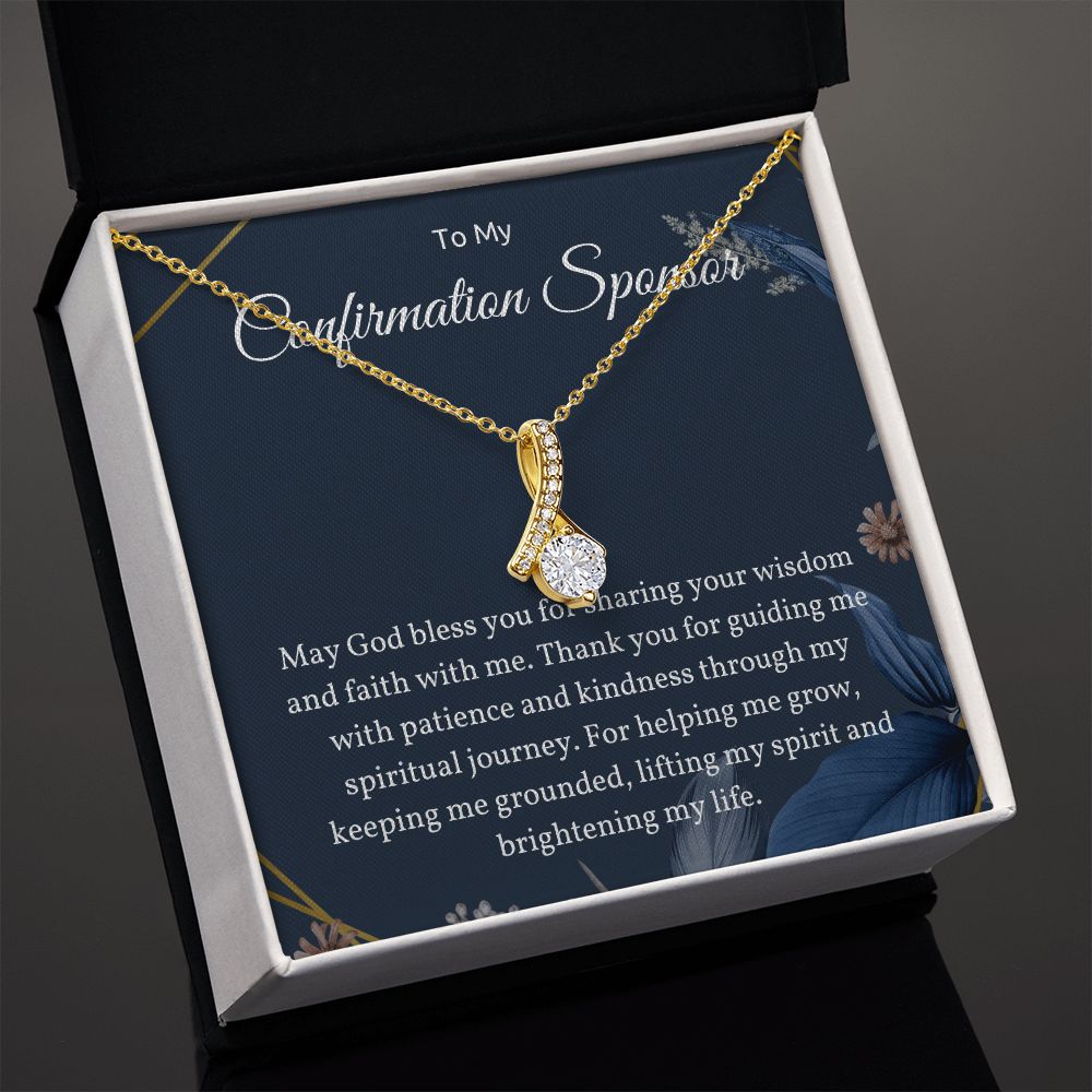 Give a Thoughtful Gift for Confirmation, Confirmation Gifts For daughter, Confirmation Necklace, Christian Gift Necklace, Confirmation Gifts For Girls First Communion SNJW23-280207