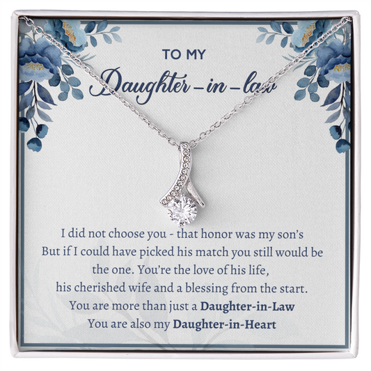Gift for Daughter-in-law Alluring Necklace