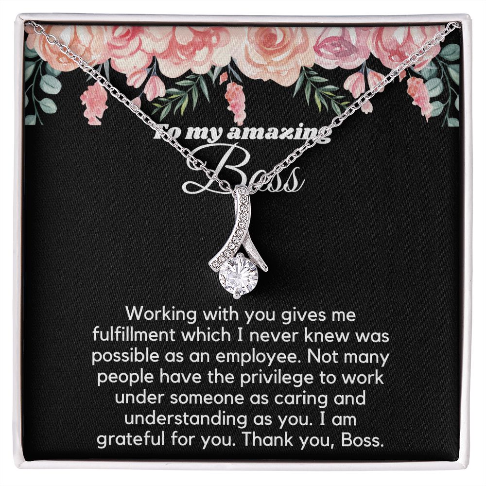 Surprise Your Boss with Our Stunning and Meaningful Appreciation Gifts Necklace"