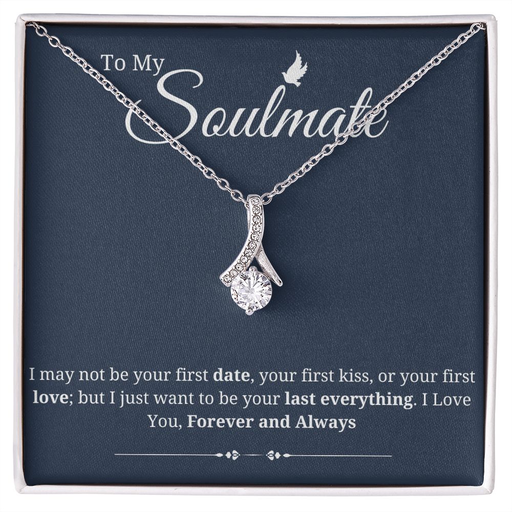 Soulmate Necklace for Women: A Timeless Symbol of Your Eternal Love,  Gifts For Wife Birthday, From Husband, Romantic Gift For My Best Wife Ever SNJW23-270201