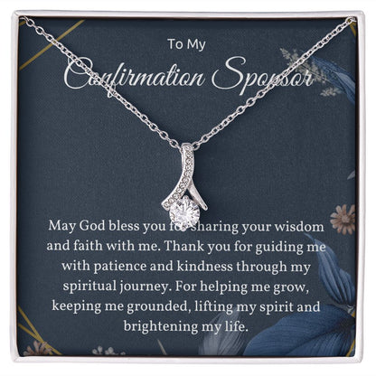 Give a Thoughtful Gift for Confirmation, Confirmation Gifts For daughter, Confirmation Necklace, Christian Gift Necklace, Confirmation Gifts For Girls First Communion SNJW23-280207