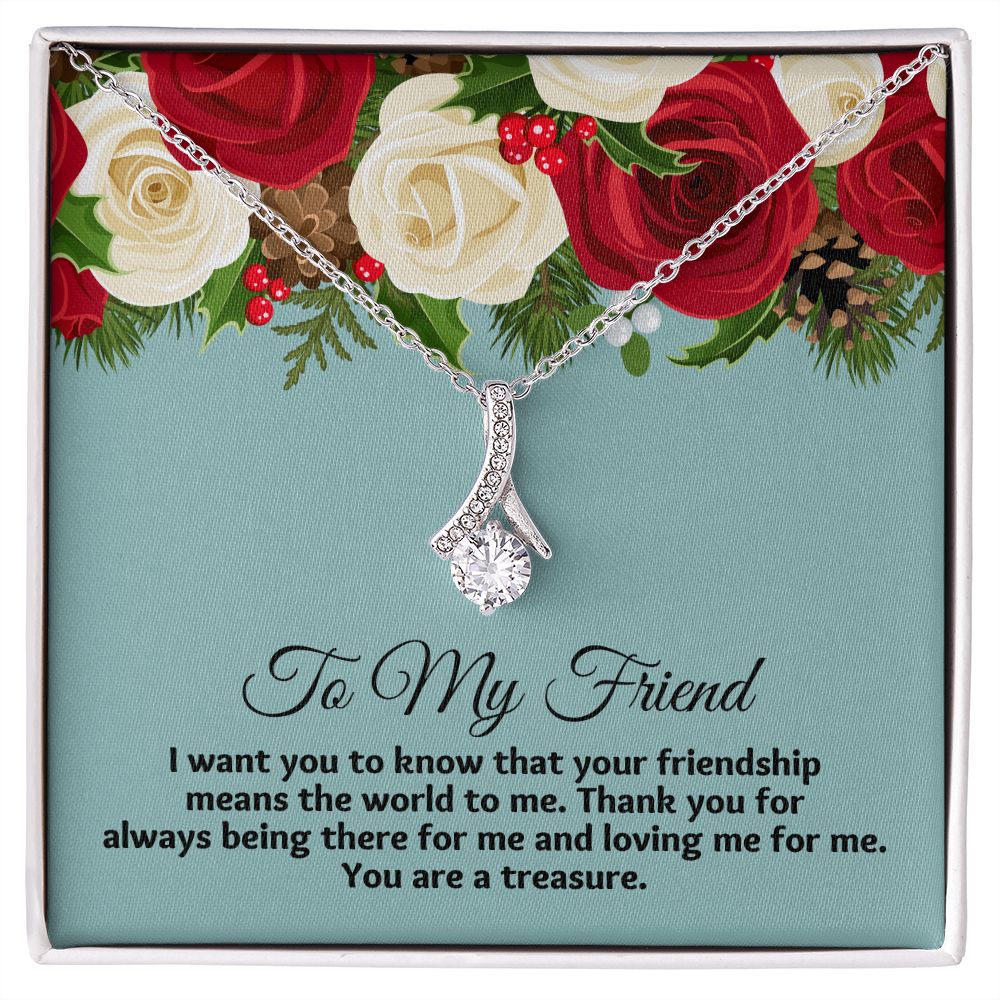 Make Your Friend's Birthday Unforgettable with Thoughtful Appreciation Gifts for Friends Necklace"